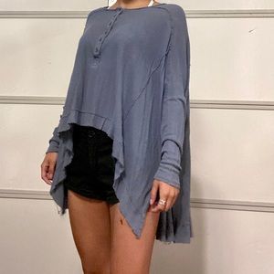(Free People) Flowly Button Long Sleeve🦋